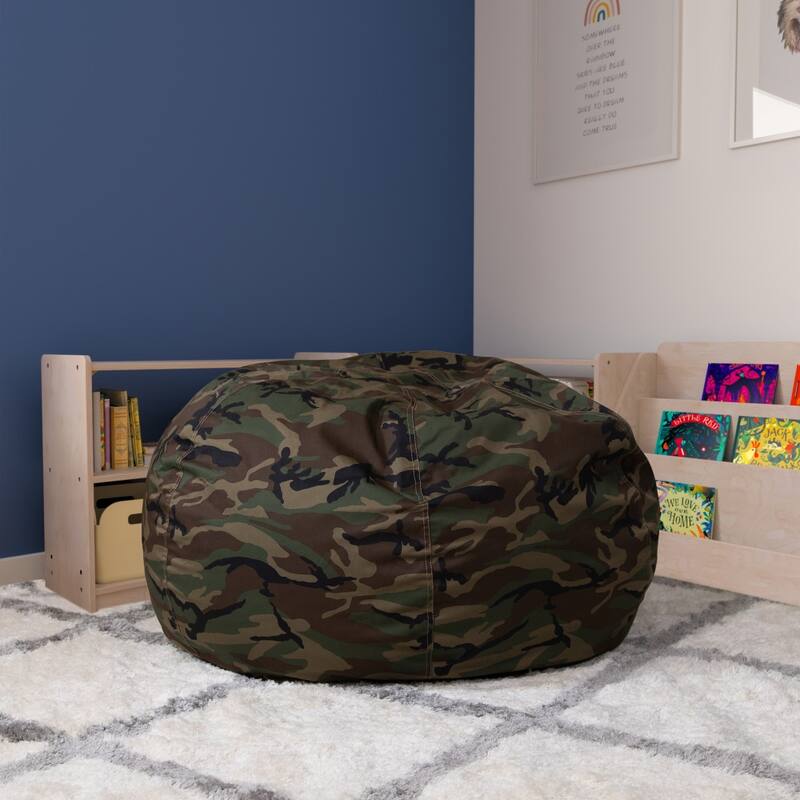 Oversized Refillable Bean Bag Chair for Kids and Adults