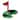 Golf Hole Ekkolight 16"H