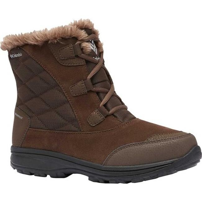 Shop Columbia Women S Ice Maiden Shorty Winter Boot Cordovan