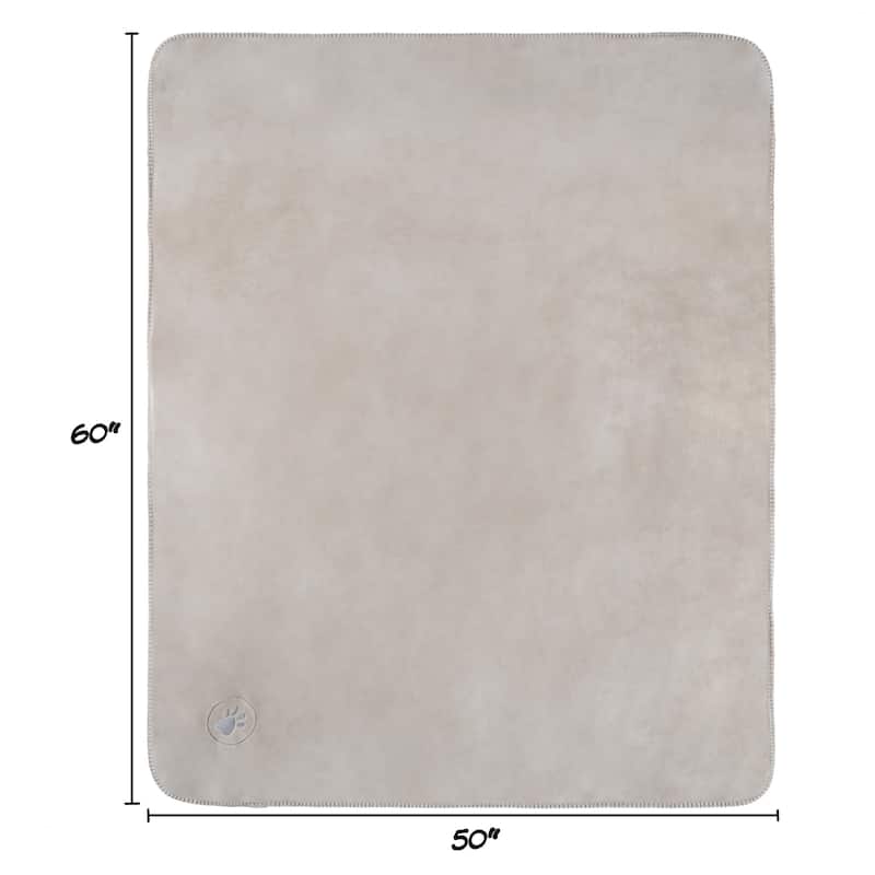 Waterproof Blanket for Dogs and Cats - Reversible Throw for Couch, Bed, or Car