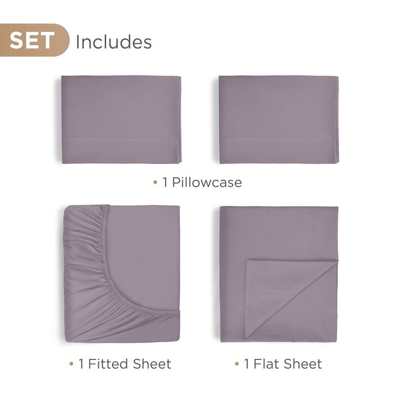Martex Supima Cotton Sheet Set Sateen Luxury Soft Breathable Bedding