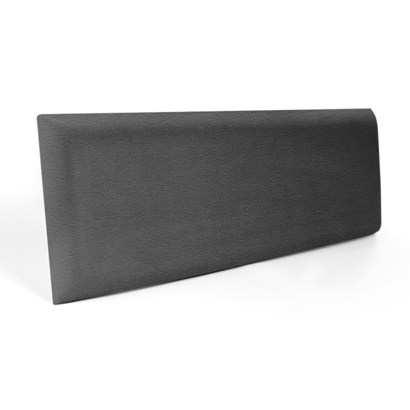 Art3d 9.84" x 23.62" Peel and Stick Headboard,Pack of 12, 3D Soundproof Wall Panels, Upholstered Wall Panel - Velvet Smoky Gray