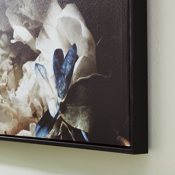 Signature Design by Ashley Hurshaw Black/White/Blue Wall Art Bed Bath