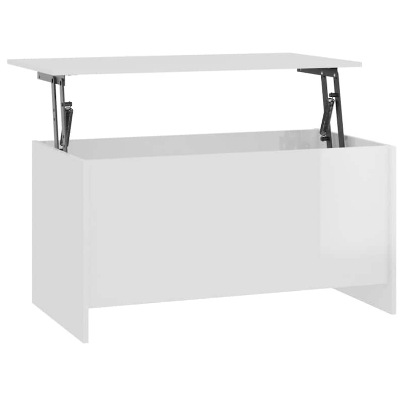 vidaXL Coffee Table Lift Top End Table Accent Side Sofa Table Engineered Wood - 40.2" x 21.9" x 20.7"