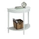 preview thumbnail 5 of 18, Convenience Concepts French Country Half-Round Entryway Table with Shelf
