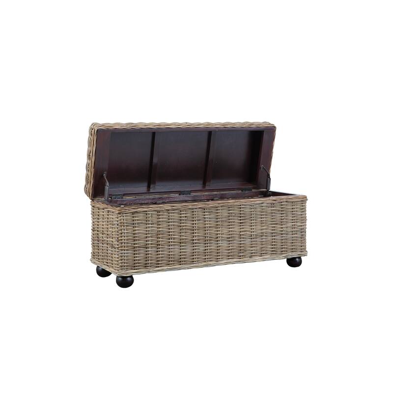 Rattan Kubu Storage Trunk