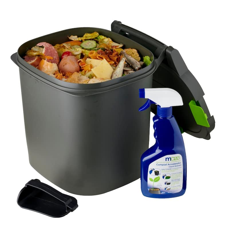 Maze 14 Liter Airtight Bokashi Composter Kit