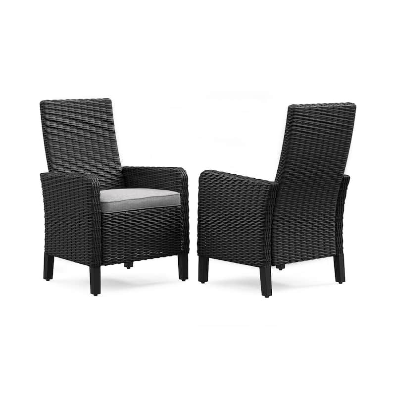 Signature Design By Ashley Beachcroft Outdoor Dining Chairs Set - 25.5" W x 25.63" D x 40.25" H