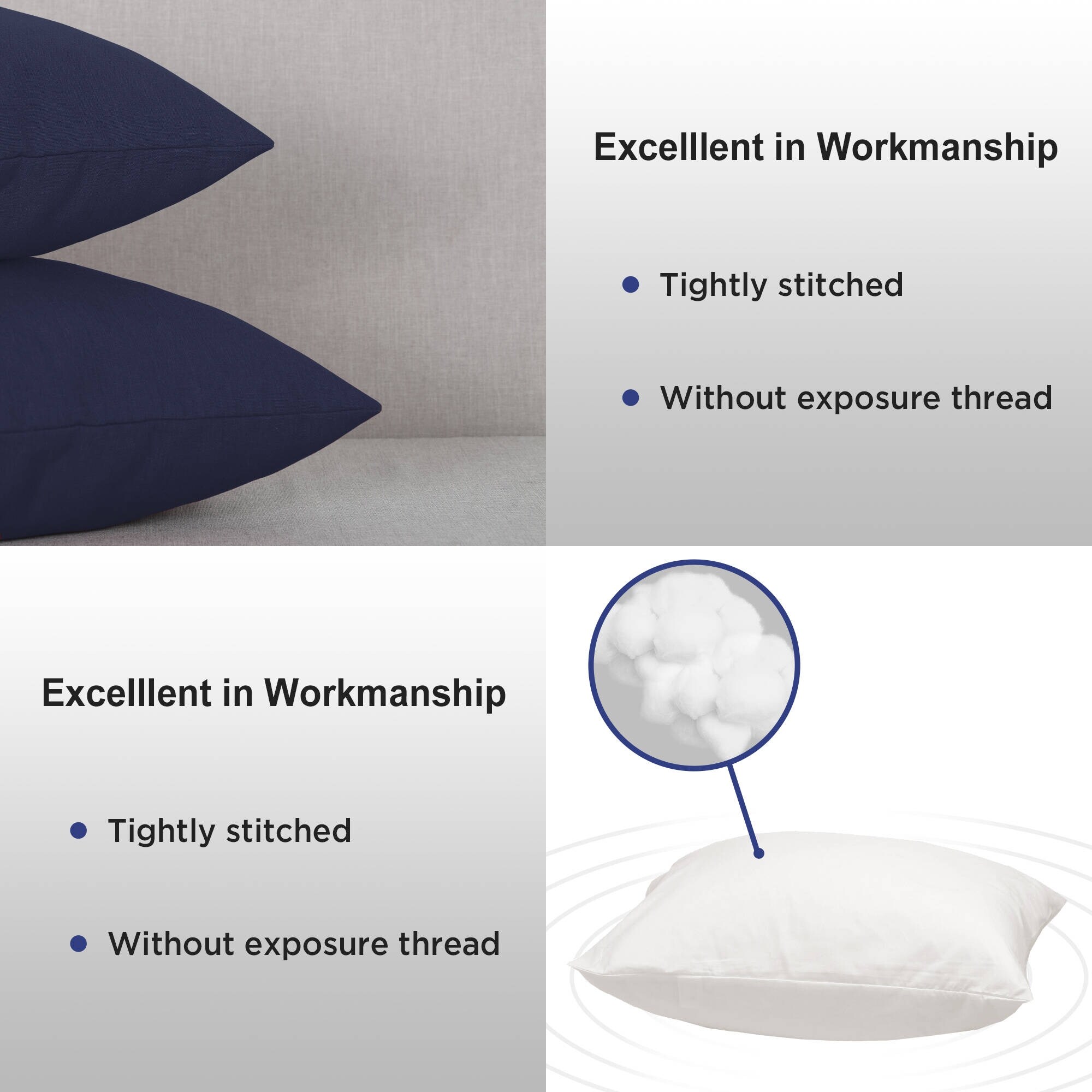 18 x 18 indoor/outdoor Pillow With Inserts(Pack Of 2 ) - Bed Bath &  Beyond - 36939638