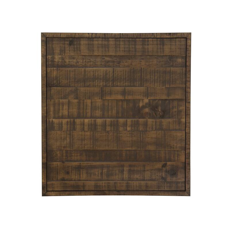Magnussen Home Baisden Tobacco Rectangular End Table - 22''W x 24''D x 24''H