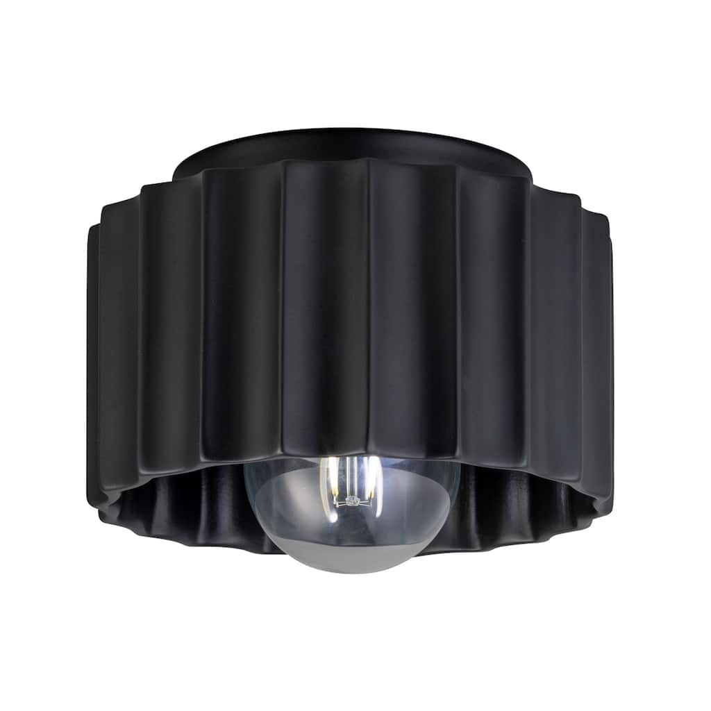 Justice Design Group Radiance Gear Ceramic Flush-Mount Light
