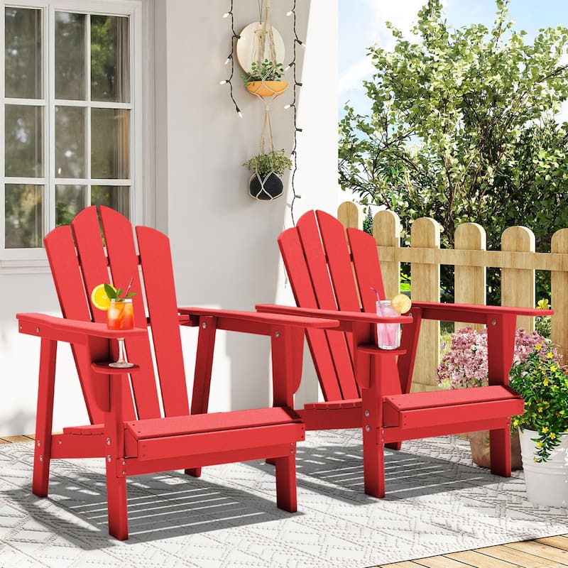 Outdoor Adirondack Chairs Outdoor Chair Plastic Lawn Chairs for Outdoor Use Set of 2