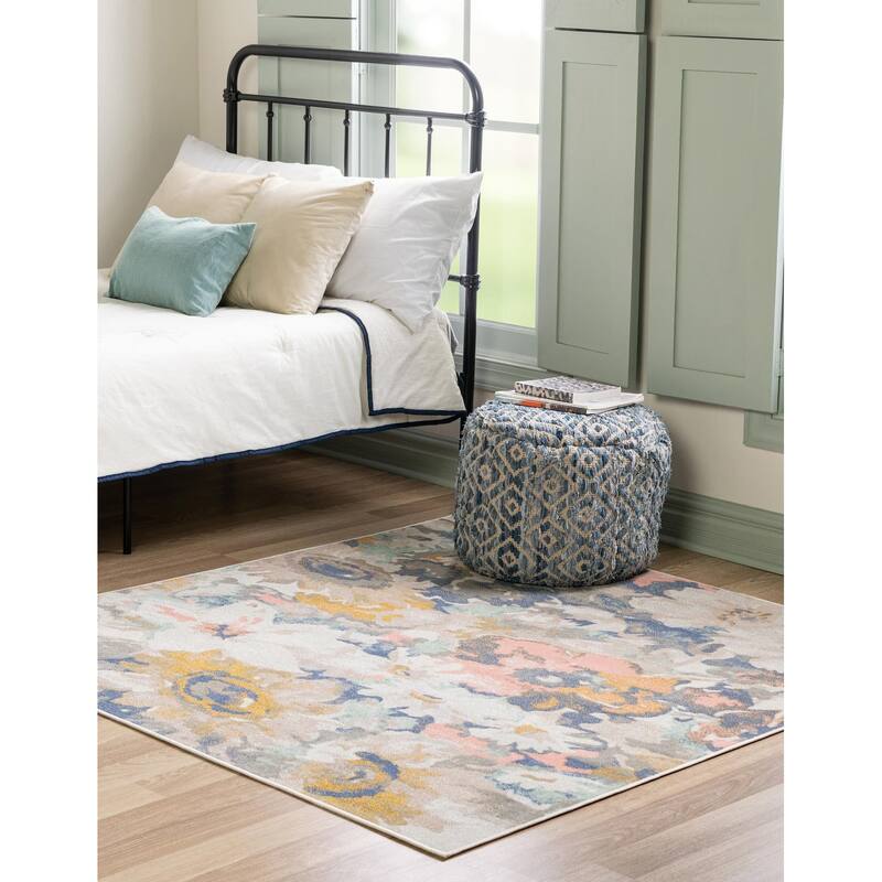Country & Floral Heloise Collection Area Rug