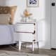 Middlebrook Mid-Century Solid Wood 2-Drawer Nightstand