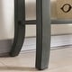 preview thumbnail 8 of 6, Leick Home Traditional Tray Edge Console Hall Stand