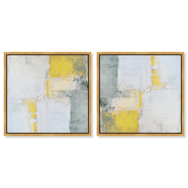 Strong side Canvas by Art Remedy - 24" x 16" - White