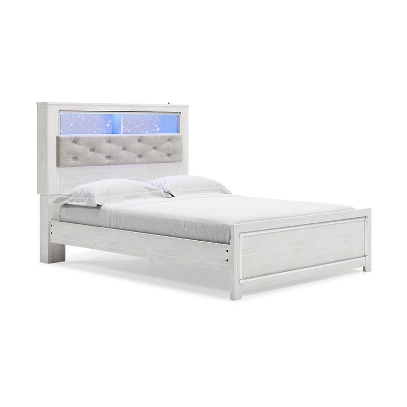 Signature Design by Ashley Altyra White Panel Bookcase Bed