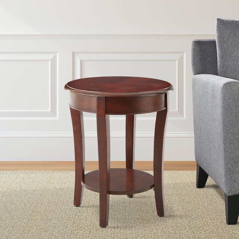 Steve Silver Angelina Cherry Finished Side Table