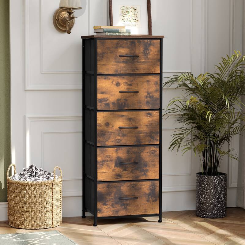 Pellebant 5 Drawers Vertical Storage Tower Organizer