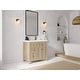 Willow Collections 36 x 22 Sonoma Oak Wood Right Offset Sink Bathroom ...