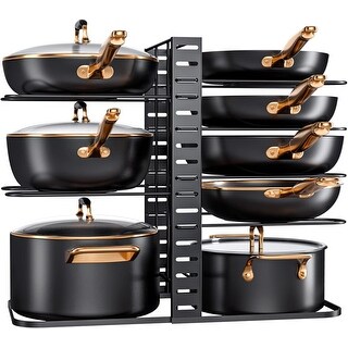 Light-Duty Adjustable Pot Racks,with 3 DIY Methods - Bed Bath & Beyond ...