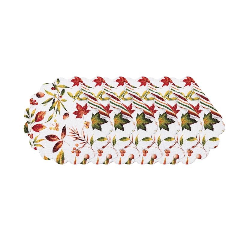Camilla Round Placemats Set of 6, 17"