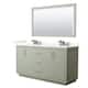 Option Light Green, Nickel Trim, Giotto Quartz Top