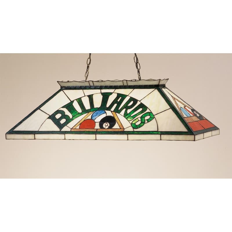 Meyda Tiffany Tiffany Six Light Down Lighting Island / Billiard - Tiffany Glass