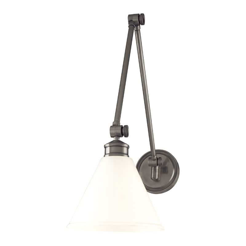 Hudson Valley Lighting Exeter Single Light 19" Tall Wall Sconce - Antique Nickel