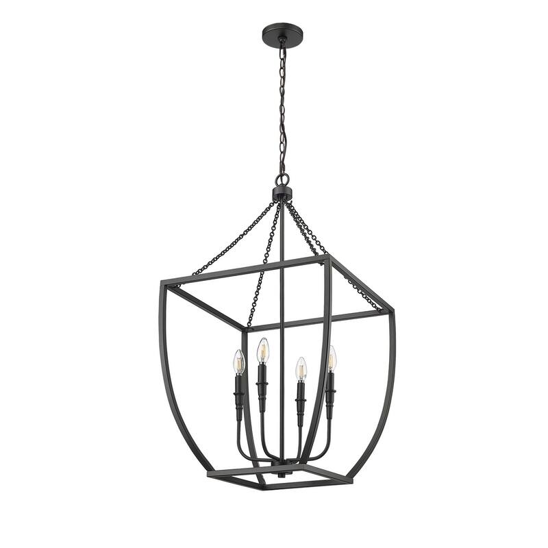 Millennium Lighting 13804 Kelsey 4 Light 20" Wide Taper Candle Pendant