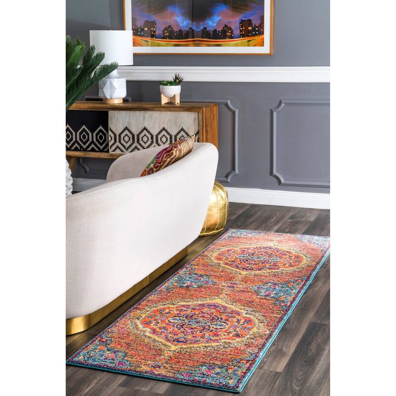 Nuloom Bohemian Medallion Area Rug