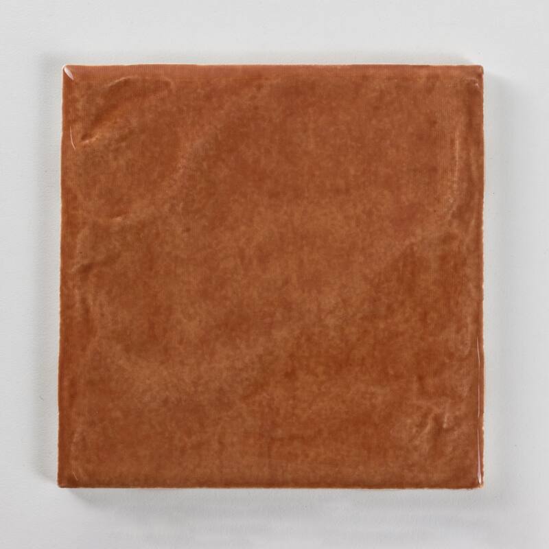 Harvest 4 in. x 4 in. Glazed Ceramic Wall Tile