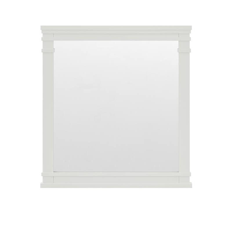 Frank Lloyd Wright USONIA® Harmony 28-inch Wood Mirror