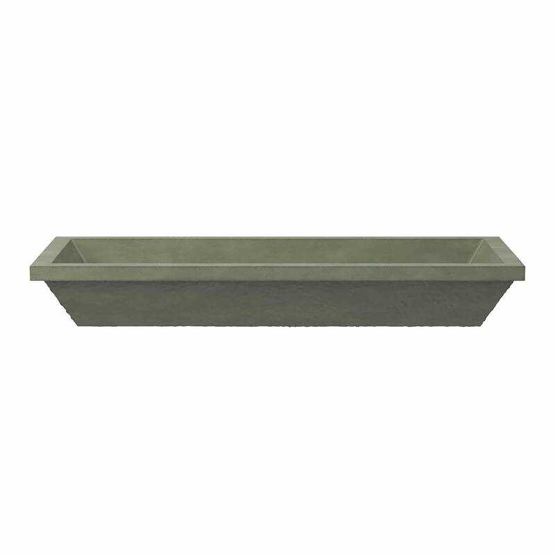 Arcata NativeStone drop-in Rectangular Bathroom Sink
