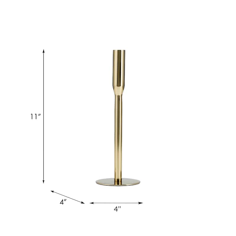 Sagebrook Home Metal, Taper Candle Holder