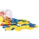 preview thumbnail 5 of 4, edxeducation Pattern Blocks - Plastic - Set of 250 - Assorted