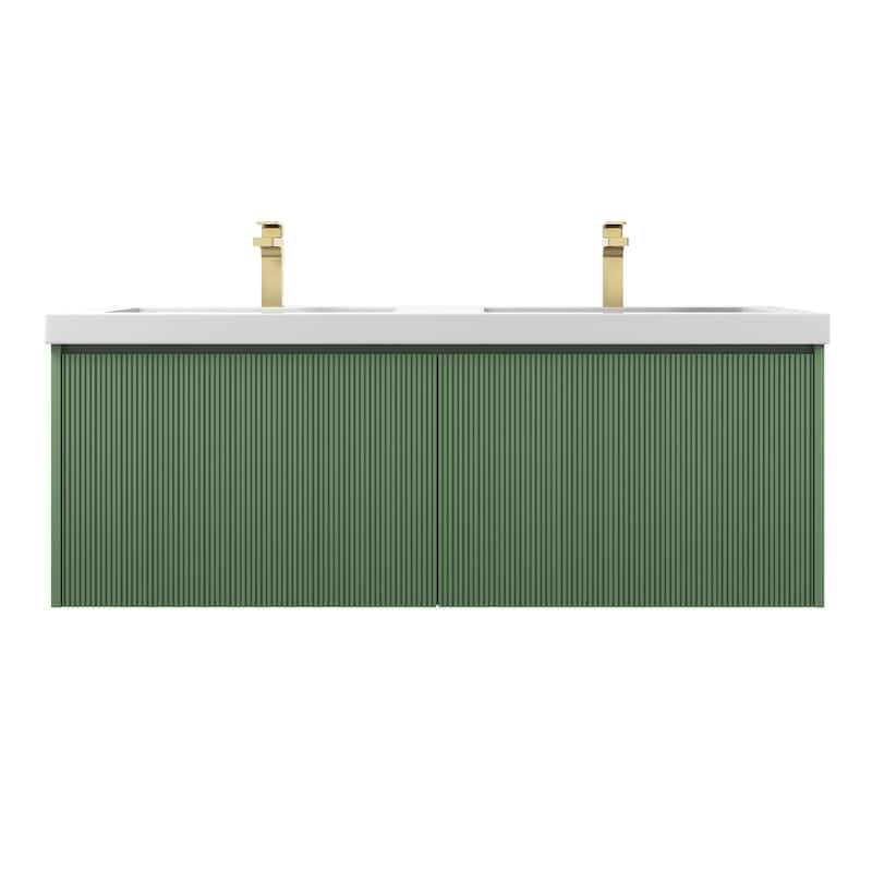 Floating Bathroom Vanity with Sink, Wall Mounted Vanity