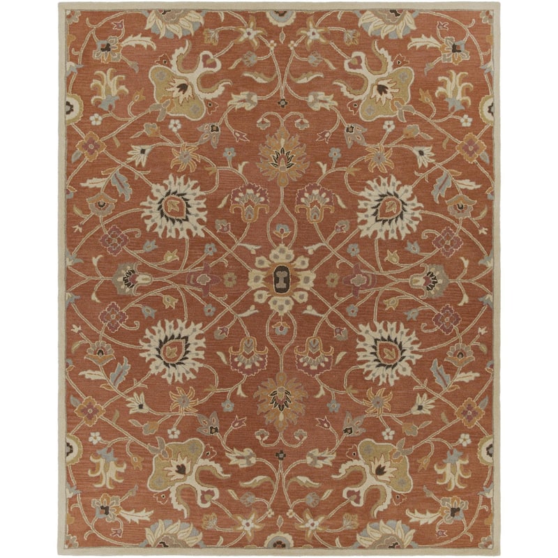 Hand-tufted Trey Traditional Wool Area Rug