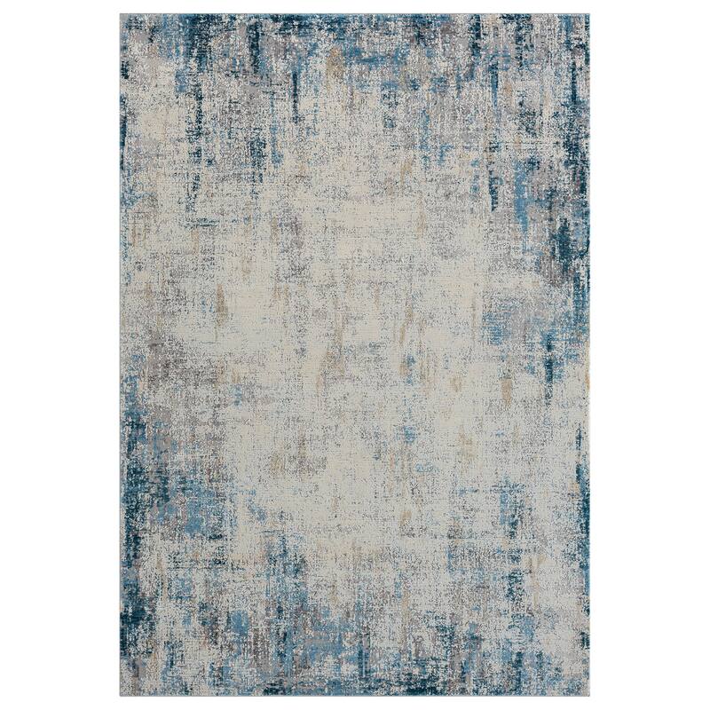Dacak Abstract Area Rug By HomeRoots - 2' x 3'