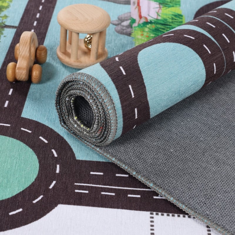 Superior Country Road Kids Indoor Area Rug