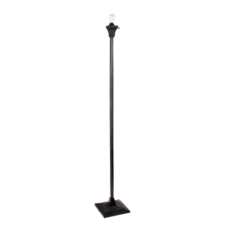 Tiffany-Style Mission Design 1-light Dark Bronze Floor Lamp