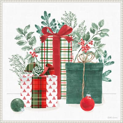 Classic Christmas II by Beth Grove Framed Canvas Wall Art Print
