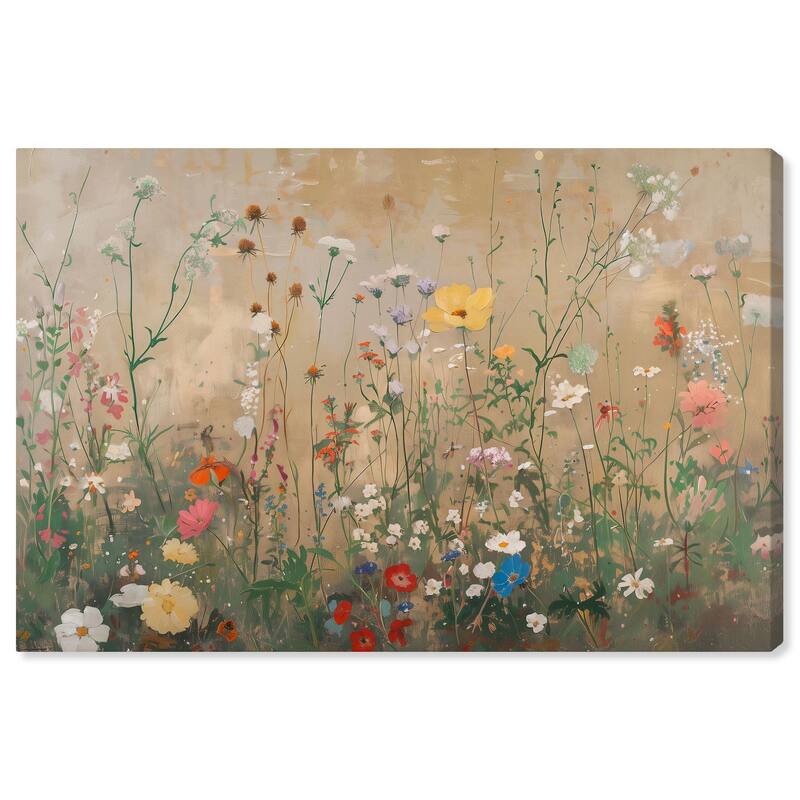 In the Golden Bloom Canvas by Art Remedy, Gallery Wrapped - 30" x 20"