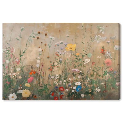In the Golden Bloom Canvas by Art Remedy, Gallery Wrapped