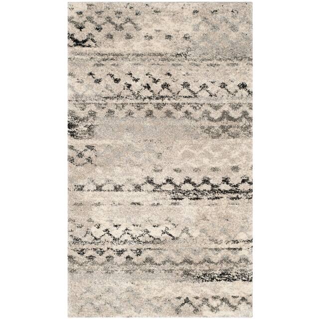 SAFAVIEH Retro Leonide Modern Abstract Distressed Rug