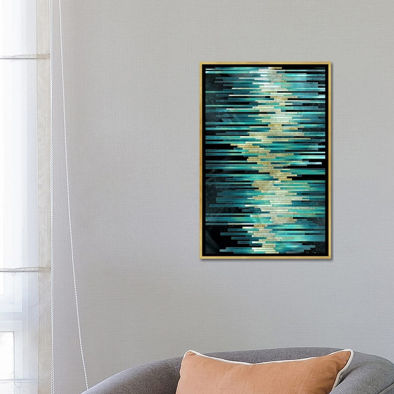 iCanvas "Spirit With Mechanism" by 5by5collective Framed Canvas Print