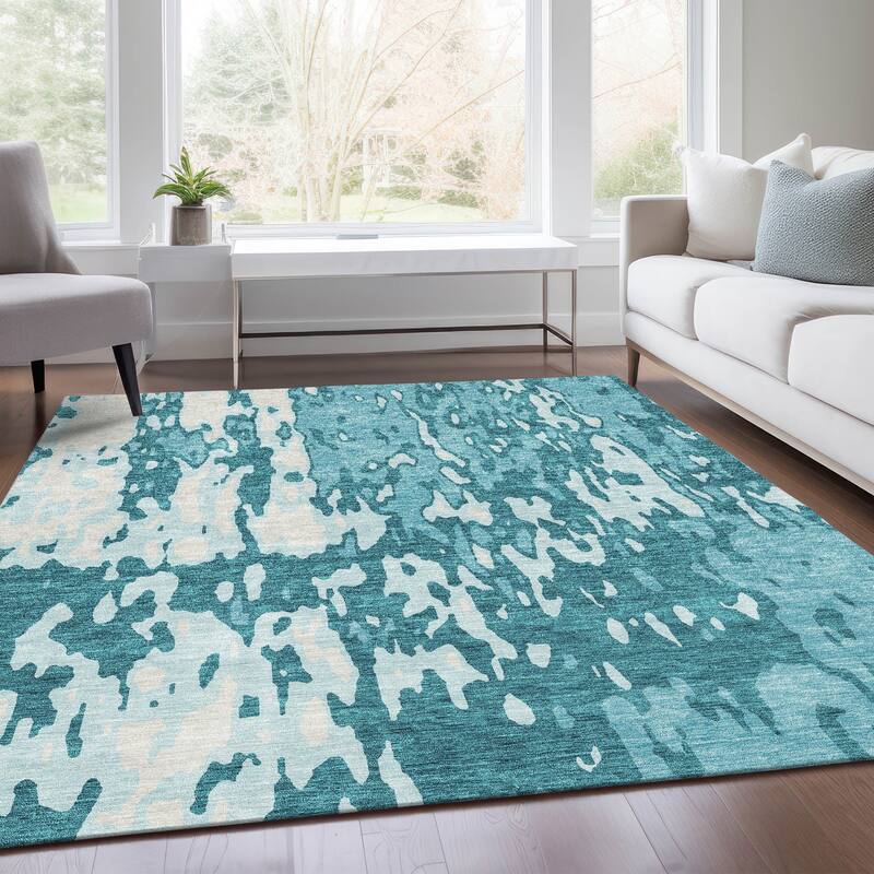 Premium Washable Super Soft Contemporary Glam Mayfield Rug
