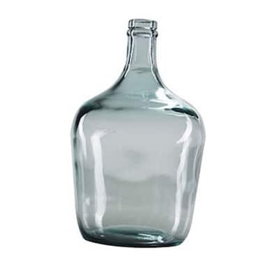 Clear Smooth Recycled Glass Carafe 4L- ST - Clear