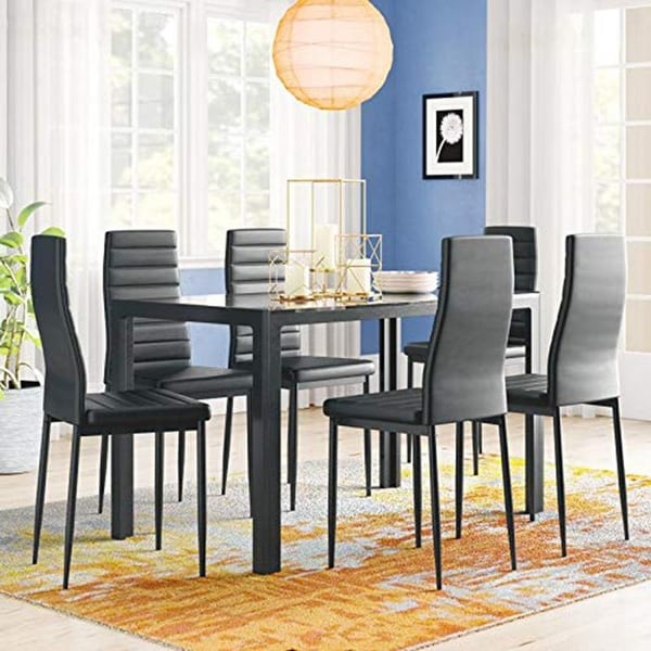 2 seater dining table glass top shop