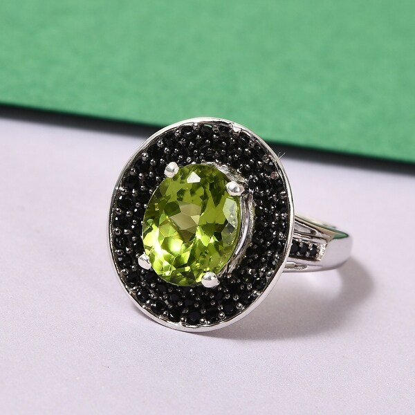 peridot and spinel jewelry
